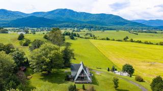 Old Rag A-Frame: Mountain Views Hot Tub Fire Pit - 5