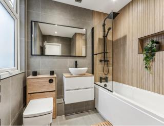 Designer 2BR in Tooting, Walk to Tube and Sleeps 4 - 7