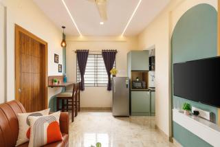 Garden View Move-Inn 1BHK with Balcony Koramangala - 7