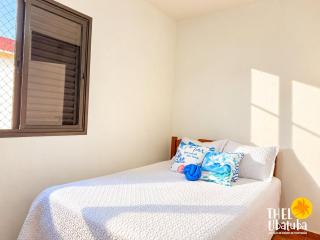 Studio 200 metros da Praia Grande, com roupa de cama 01 dormitório - 8