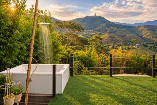 Glamping privado con piscina y vista a la montaña - 4