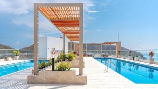 En el Rodadero, Hermoso y moderno Loft con Piscinas, vista al Mar, cerca de la Playa - 5