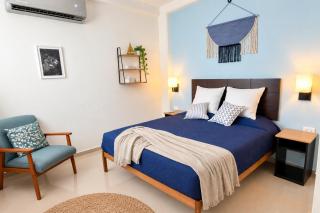 Bleu Balam - 1-Bedroom Condo - Quiet - Pool - Zazil-Ha near 5th Ave - 5