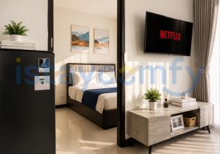 1BR Citra Plaza Nagoya A2812 City and Sea View - 2