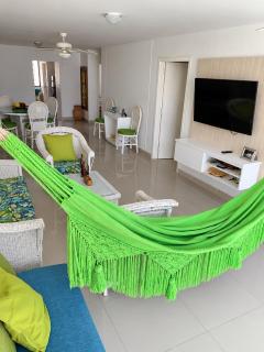 Apartamento en el Rodadero, Confortable y amplio, con vista al mar, a 80mt de la playa, DELAMAR Apartmet - 3