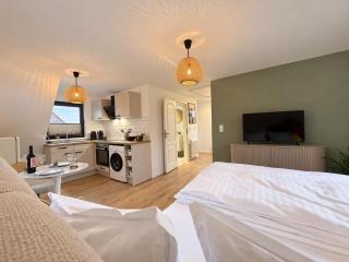 Neues Studio-Apartment mit Dachterrasse & Privatparkplatz nähe Bremen - 8