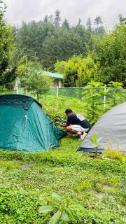 Rastafardreams 100 years old , Riverside Heritage Mudhouse, Farmstay in an apple orchard, Hostel & camping - 2