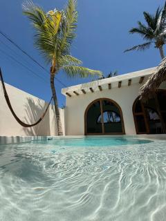 Private house with salt water pool - Casa privada con piscina salada-Casa Cacahuate Holbox - 9