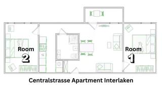 Centralstrasse Apartment, Heart of Interlaken - 1