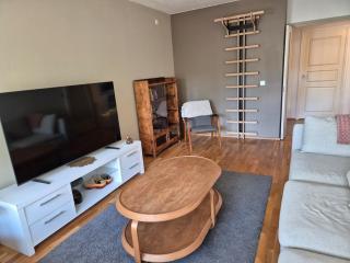 Peaceful and stylish one-bedroom apartment with AC - 1