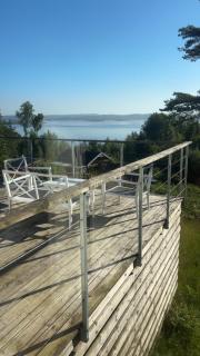 Coastal Cabin with View and Private Beach Access - 1