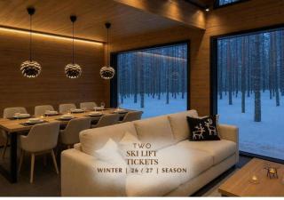 Tieva Chalets Levi, Ski-in, Ski-out with Private Hot Tub by Aavalevi - 0
