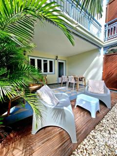 Bel Appart 40 m2 piscine jardin &Citerne d'eau& - 8