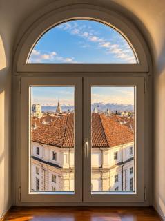 ComeCasa Mole Antonelliana view Terraced Attic - 5