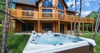 Aiyana Spa foyer billiard ski Massif de Charlevoix - 3