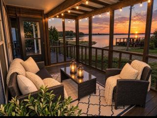 Lakefront Fireside Retreat Paradise - 8