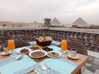 Sky pyramids view - Cairo - 9