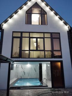 Qəçreş hous, qapalı hovuzlu villa A-frame - 7