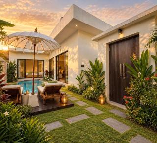 Private Pool Villa, Central Canggu, Nusa Havens - 5