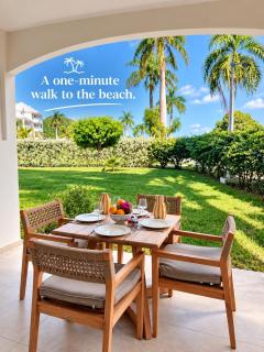 Gorgeous Blue Bay apt 1 min walk from beach perfect for families and couples - 0