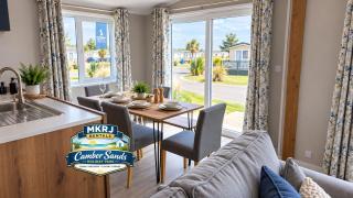 MKRJ EXECUTIVE LODGE - Parkdean Camber Sands - sleeps 8 - En Suit -Pet Friendly - 8