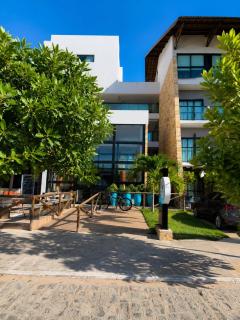 Flat com Varanda para Piscina Centro á 7 min - 3