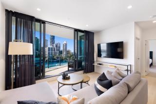Luxury Chevron Island Retreat Water & City Views - 0