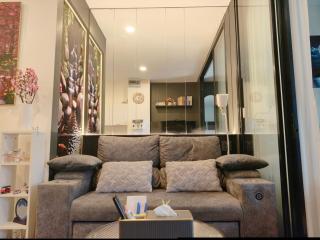 Free Airport Pick Up ! 12th Floor Cozy Studio Room, 5 mins walk to IconSiam & BTS - 3