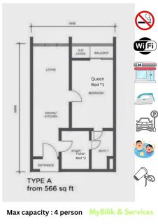 i-City Homestay - Free Parking & Wifi by MyBilik - 1