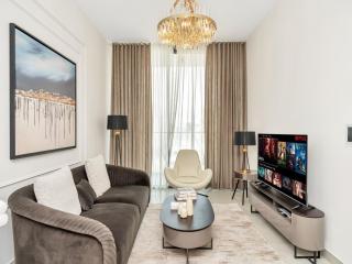 1 BR 10 mins to Burj Khalifa with Cinema,Gym & Pool - 0