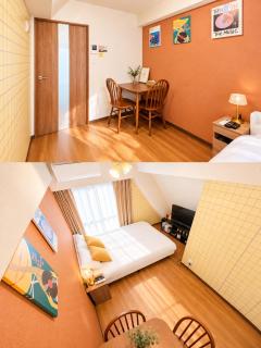 Walk to Shinjuku Shin Okubo Station 7min Double Bed - 0