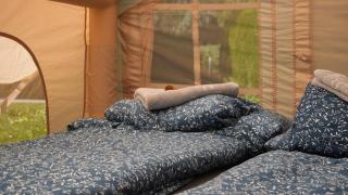 Glampingzelt mit Bergblick am Camping Raddörfl - 6
