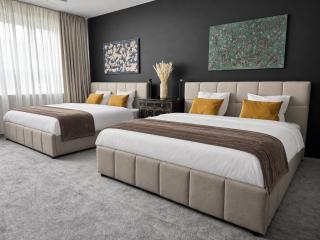 MAIER Suite Nürnberg-Stein - A01 - 142 qm - Terrasse - Gasgrill - Parkplatz - 24h Self Check-in - 9