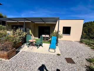 Gîte neuf au calme, RDC, Terrasse, Parking, 2 chambres, Clim - Beaucroissant - 2