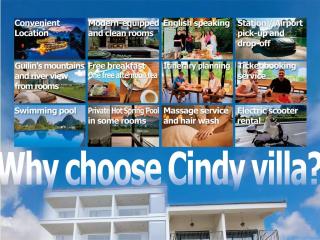 Cindy Villa - Rice Fields & Karst Peaks at Yulong River - English Speaking Service - Infinity Pool & Western Breakfast - Close to Golden Dragon Night Parade - 9