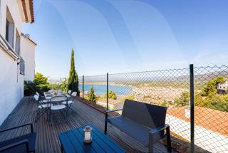 Maison vacances avec piscine commune et vue mer - 9