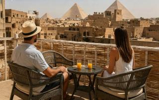 The 5 Inn - Rooftop Pyramids View - 0