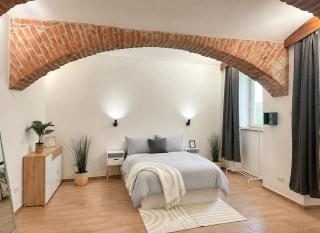 Cozy & Spacious Brick Basement Cityloft - 3 Beds for 4 Persons, Smart Projector - Central Location - 20 min to City Center - 0