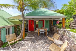 Oceanfront Home in St Barth, 2BR, Steps from the water in Petit-Cul-de-sac - 9