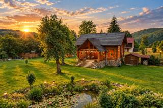 Traditional wooden cottage - 9