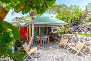 Oceanfront Home in St Barth, 2BR, Steps from the water in Petit-Cul-de-sac - 3