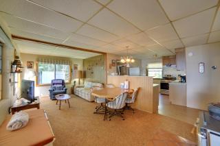Dock & Fire Pit: Lakefront Cottage in Gould City! - 3