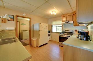 Dock & Fire Pit: Lakefront Cottage in Gould City! - 1