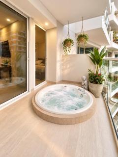 MQ701 Nuevo Apto Boho Style Jacuzzi privado - 4