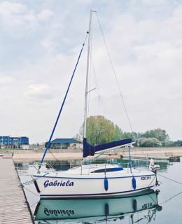 Gabriela nocleg na jachcie nad Jeziorem Tarnobrzeskim - 1