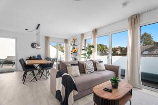 Penthouse mit Parkplatz und Terrasse, 15 Min von Köln HBF - Kerpen - 9