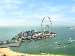 Beachfront 2BR | Dubai Eye & Sea View|Beach Access - Dubai - 9