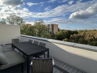Appartement Rooftop terrace 17 min to Oktoberfest Parking - 1