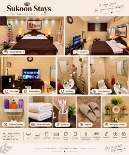 Sukoon Stays Private Room in CR Park - 5