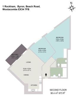 1 Rockham - Luxury Apartment at Byron Woolacombe, only 4 minute walk to Woolacombe Beach! - 1